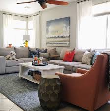 Light And Airy Living Room With A Splash Of Colors Interior Design Interior Home Decor