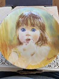 1985 Edwin Knowles Frances Hook Fascination Legacy Collector Plate