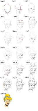 Just a fair warning that ariel had the most pictures. 40 Easy Step By Step Tutorials To Draw A Cartoon Face Artisticaly Inspect The Artist Inside You