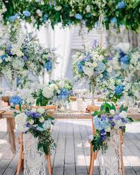 Light Blue And White Wedding Decorations Cybergym Com Br