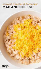 Copycat Noodles Company Mac And Cheese Receta Food Mac Cheese Cheese Noodles Y Food Recipes
