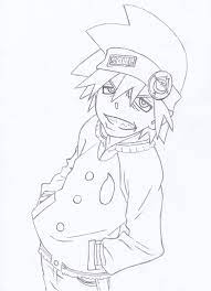 Soul - Soul Eater - Draw - pencil | Art drawings sketches simple, Anime soul,  Sketch book