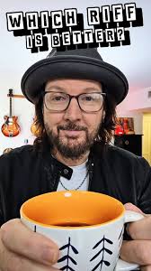 WHICH RIFF IS BETTER? 🤘 #rockmusic #riffs #guitarist #rush #alexlifeson