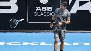 Outdoor hard r16 rafael nadal 62 62. Fabio Fognini Given Point Penalty For Smashing Racquet In Heated Asb Classic Win Stuff Co Nz