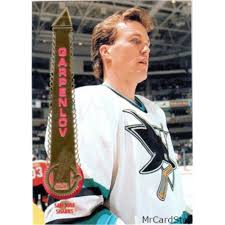 From wikipedia, the free encyclopedia. 1994 95 Pinnacle 296 Johan Garpenlov San Jose Sharks Cards Se