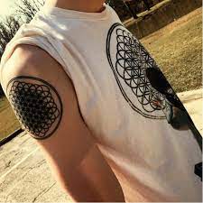 Explore tumblr posts and blogs tagged as #bring me the horizon tattoo with no restrictions, modern design and the best experience | tumgir. Bring Me The Horizon Tattoo Bringmethehorizon Bmth Tattoo Sempiternal Floweroflife Artistunknown Bmth Tattoo Music Tattoos Tattoos