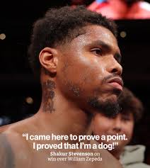 Will Shakur Stevenson negate the non-stop William Zepeda tonight? Read:  https://buff.ly/051bxQB