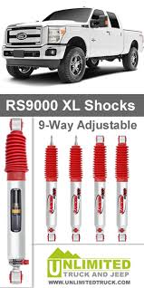 Rancho Shocks Rs9000xl Front And Rear Set Ford Excursion