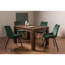 Spruce up your seating with our beautiful, new upholstery fabric for chairs. Blake Dark Oak Fontana Small Dining Set High Quality Home Origins