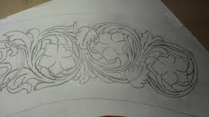 Vector drawing of madura traditional floral set. Floral Pattern Floral And Sheridan Carving Leatherworker Net