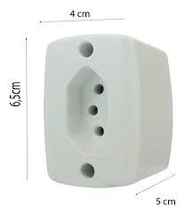 EXTERNA TOMADA BRANCA 10A ILUMI