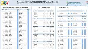 Applications Excel Sport