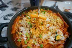 Check spelling or type a new query. Homemade Korean Spicy Ricecake Ramen With Cheese Cheese Rabokki Asian Recipes Food Spicy Cheese