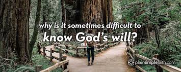 Image result for images How Do I Know Godâ€™s Will