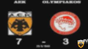 Check spelling or type a new query. Aek Olympiakos 7 3 29 9 1940 Aek World Gr Binteo Aek