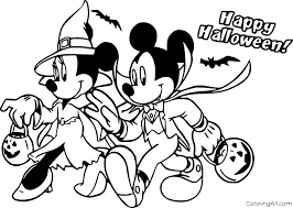 He has some families which also told in the story. Disney Halloween Coloring Pages Coloringall