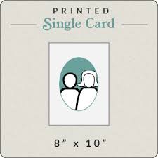 Create a customized card with real meaning. Print Your Own Design 8x10 Flat Card