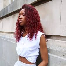 Portrait of a successful woman, pure skin, natural makeup, skin care face. 20 Inspiring Black Girls With Red Hair 2021 Trends