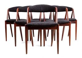 For Sale Set Of 6 Model 31 Dinner Chairs By Kai Kristiansen 1960s Dining Chairs Dining Chair Design Kai Kristiansen Chair