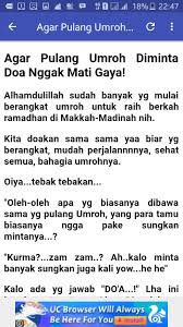 Selain doa tersebut, anda juga dianjurkan untuk berdoa sewaktu memulai beribadah. Do A Pulang Dari Umroh Fur Android Apk Herunterladen