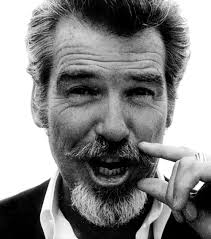 A french beard somewhat resembles that of a handlebar beard. Pierce Brosnan Pierce Brosnan Photo 9651472 Fanpop