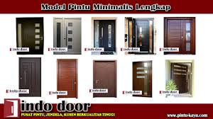 26 model pintu alumunium rumah minimalis mewah. Model Pintu Minimalis Lengkap Jual Desain Pintu Kayu Minimalis