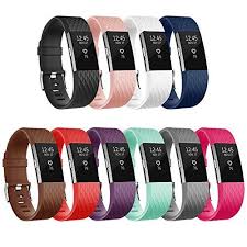 Vancle Bands For Fitbit Charge 2 Special Edition Adjustable Replacement Accessory Sport Wrist Band No Tracker 10pack Smal Fitbit Fitbit Charge Fit Bit Charge 2