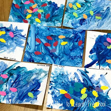 Maybe you would like to learn more about one of these? Ocean Process Art Project Painting With Preschoolers