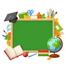 Vector Background With Green Chalkboard Globe Books Grad Cap School Supplies Background Books Cap Chalk Green Chalkboard Indoor Garden Perfect Garden