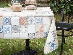 Silinebilir Masa Ortusu Mavi Madame Coco