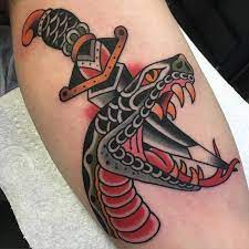 21inkedd Snake Head Tattoo By Lewis Parkin Snakehead Snakeheadtattoo Traditionals Traditional Snake Head Tattoo Snake Head Tattoo Traditional Snake Tattoo
