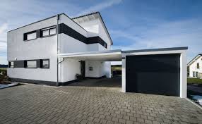Einzelgarage Mit Carport Carport Garage Mit Carport Fertiggaragen