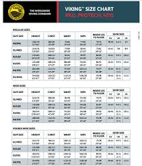 39 Abiding Dry Suit Size Chart