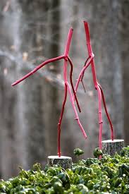 Ashbee Design Red Dancing Sticks Diy For The Winter Garden Winter Garden Outdoor Art Garden