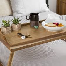 Sherwood breakfast bed tray with handle in natural/white. How To Choose Bed Tray Table For Breakfast Breakfast Tray Table Bed Romantic Bed Tray Bed Tray Table Table Design