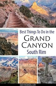 Best Things To Do On The South Rim Of The Grand Canyon In 2020 Grand Canyon National Park Arizona Trip To Grand Canyon Grand Canyon South Rim