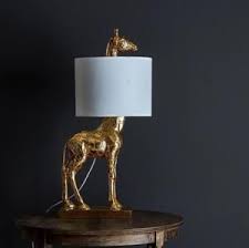 Geraldine Giraffe Table Lamp Table Lamp Retro Table Lamps White Table Lamp