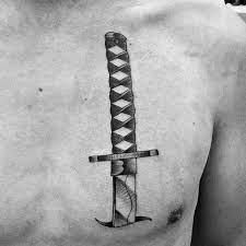 40 Katana Tattoo Designs For Men Japanese Sword Ink Ideas Sword Tattoo Japanese Tattoo Tattoo Designs Men