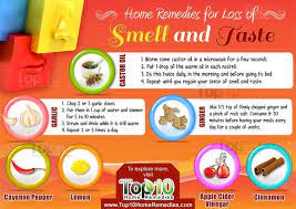 Home Remedies For Loss Of Smell And Taste Top 10 Home Remedies Top 10 Home Remedies Remedies Cold Home Remedies