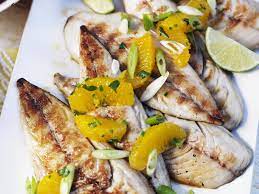 makrelen vom grill mit orangen und fruhlingszwiebe rezept rezepte fisch grillen rezepte makrele