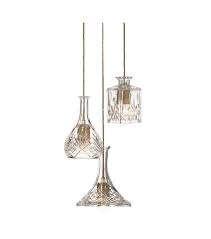 Schonbek sonatina 17 high silver crystal wall sconce. Decanterlight Chandelier 3 Tier Lee Broom Pendant Lamp Milia Shop