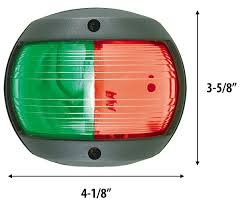 Perko Inc Catalog Navigation Lights Bi Color Navigation Light Black Polymer 0170bb0