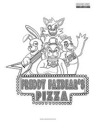 Free, printable coloring pages for adults that are not only fun but extremely relaxing. 5 Nights At Freddy S Coloring Pages Coloring Pages Fnaf Coloring Pages Coloring Books