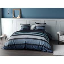 Parure De Housse De Couette Belize Bleu Parure De Lit Housse De Couette 200x200 Parure De Couette
