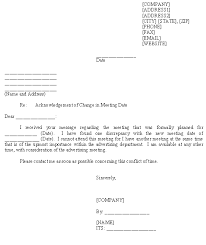 Gt writing task 1 (letter writing) sample # 16. Download Acknowledgment Letter Template For Change In Meeting Date