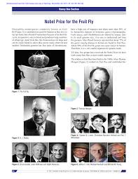 She won the albert lasker award for basic medical research in 1991 and the nobel prize in physiology or medicine in 1995, together with eric wieschaus and edward b. Pdf Nobel Prize For The Fruit Fly
