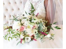Order flowers online from interflora. Bridal Bouquet Garden Look Medium By Woods Flowers
