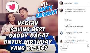 Amyra rosli bercakap kepada kosmo! Amar Baharin Dapat Hadiah Pregnancy Test Amyra Rosli Hamil Tiga Minggu Hiburan Mstar