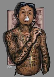 Lil wayne vs chief keef fight cartoon #lil wayne. Lil Wayne Art Lil Weezy Hip Hop Artwork Hip Hop Art