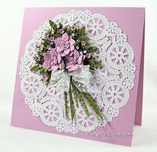 Kittiekraft Paper Craft Greeting Cards Hand Crafted Cards Flower Cards